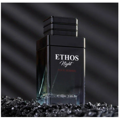 PRIVE Ethos Night Pour Homme EDP ✨ 100ML | A Majestic, Spicy-Citrus Opening with a Warm, Herbal Heart