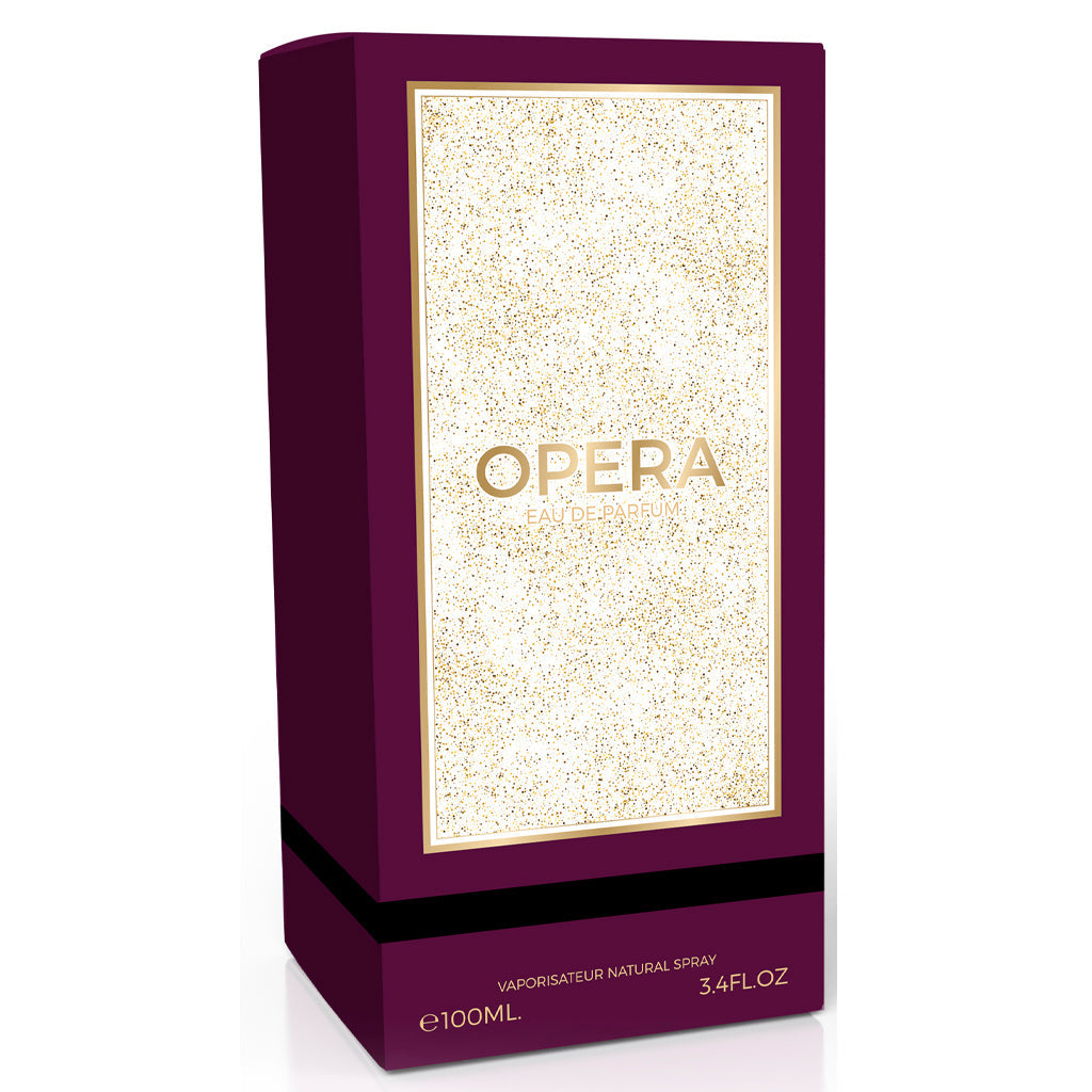 Opera Unisex EDP ✨ 100ml | A Classy Fusion of Leather, Floral & Woody Notes for Timeless Elegance