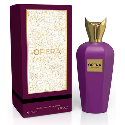 Opera Unisex EDP ✨ 100ml | A Classy Fusion of Leather, Floral & Woody Notes for Timeless Elegance