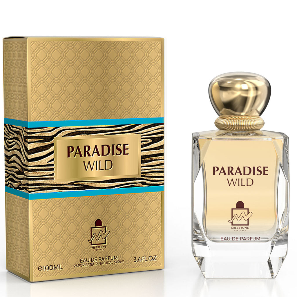 Paradise Wild EDP ✨ 100ML | Unisex Floral Spicy Fragrance with Sweet Vanilla & Tonka Bean