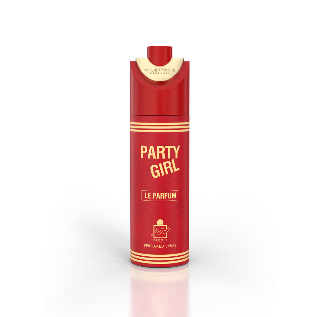 Party Girl Le Parfum Deodorant 6 Pack ✨ 200ML | A Sweet, Salty, and Vanilla Bliss for Every Occasion