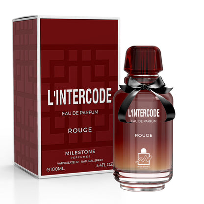 L'Intercode Rouge Pour Femme EDP ✨ 100ML | A Bold and Sophisticated Floral-Spicy Fragrance for the Modern Woman