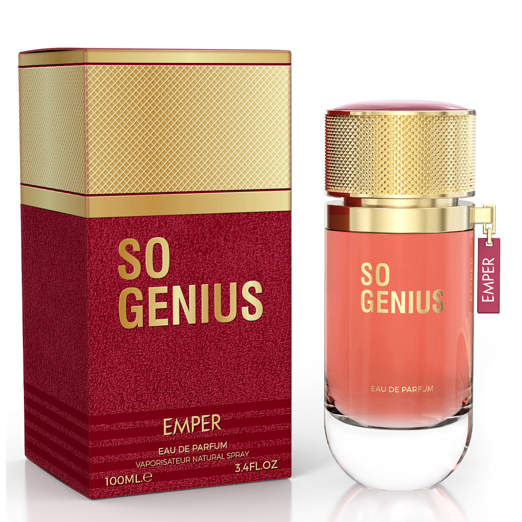 So Genius EDP ✨ 100ml (Pour Femme) | A Journey of Secret Desires with Floral & Creamy Warmth