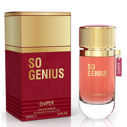 So Genius EDP ✨ 100ml (Pour Femme) | A Journey of Secret Desires with Floral & Creamy Warmth