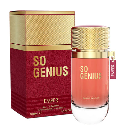 So Genius EDP ✨ 100ml (Pour Femme) | A Journey of Secret Desires with Floral & Creamy Warmth