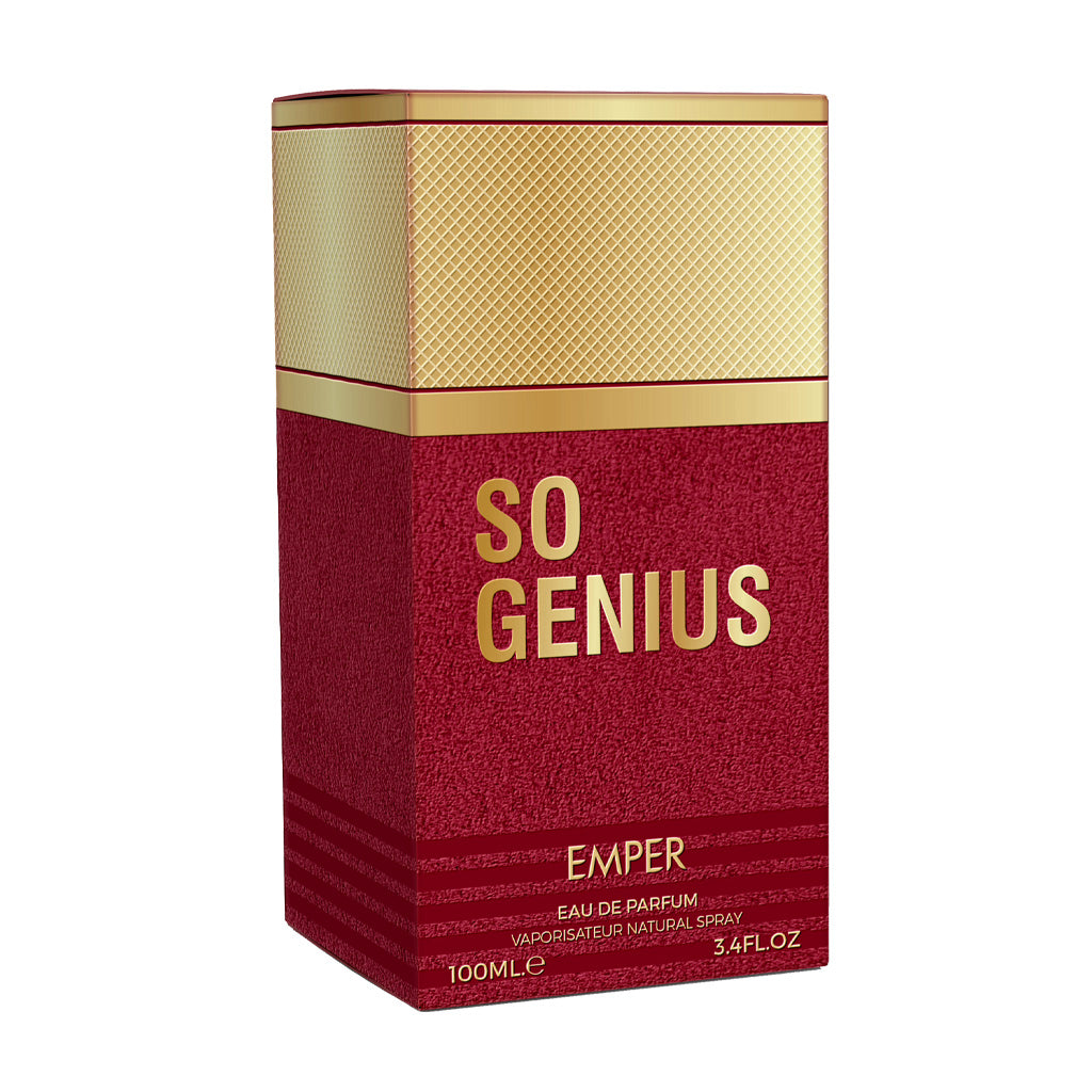 So Genius EDP ✨ 100ml (Pour Femme) | A Journey of Secret Desires with Floral & Creamy Warmth