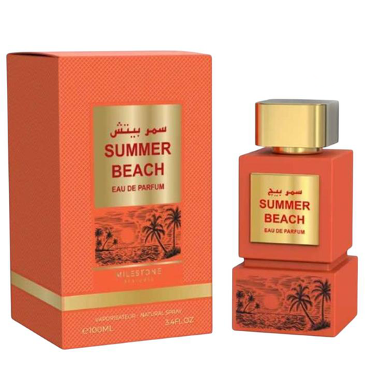 Summer Beach Eau De Parfum ✨ 100ml (Unisex) | A Warm, Tropical Escape with Rich, Inviting Notes