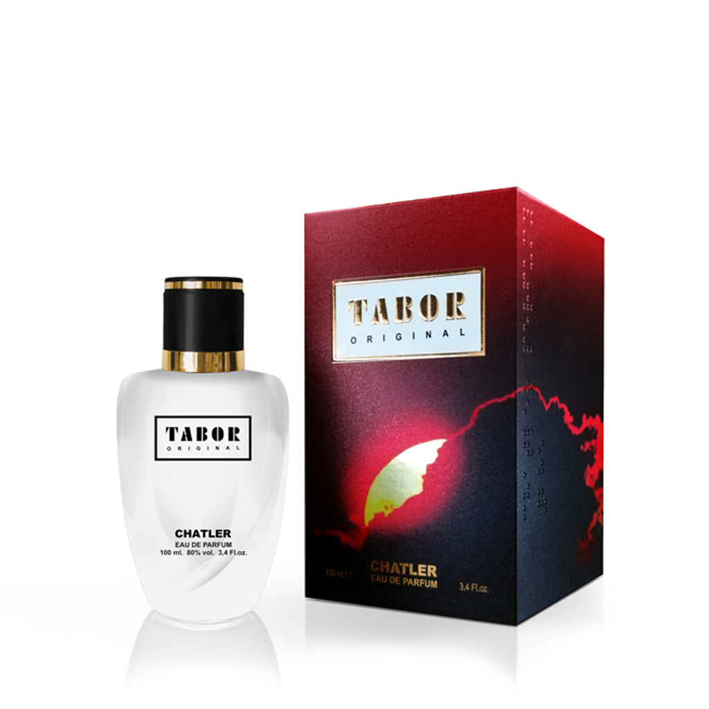 Chatler Tabor Original Men Eau De Parfum 100ML  Fragrance notes  - Top Notes: aldehydes, lavender, neroli, bergamot and lemon - Heart Notes: carnation, sandalwood, orris root, jasmine, rose and pine tree needles - Base Notes: tonka bean, amber, musk, vanilla, oakmoss and tobacco    Save 