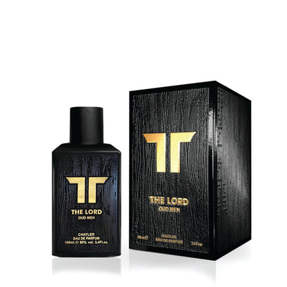 The Lord Oud Men By Chatler 100ml Eau De Parfum Fragrance Notes: Agarwood (oud), brazilian rosewood, cardamom, szechuan pepper, sandalwood, vetiver, tonka bean, vanilla, amber