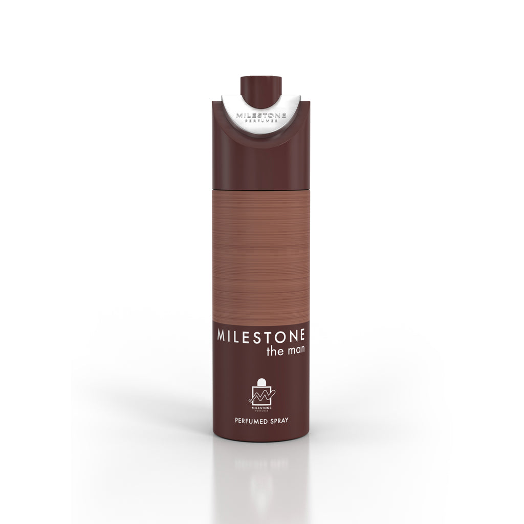 Milestone The Man Deodorant 200ML ✨ 6 Pack | A Fresh, Spicy & Woody Scent for the Modern Gentleman