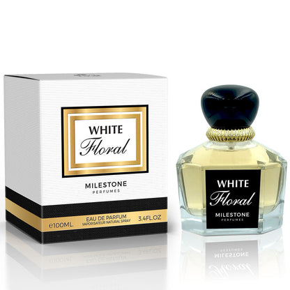 White Floral EDP ✨ 100ML | A Bright and Elegant Floral Blend with a Soft Woody Finish