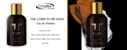 The Lord To Be Wild EDP ✨ 100ml | Bold Tobacco & Warm Vanilla with a Spicy Edge