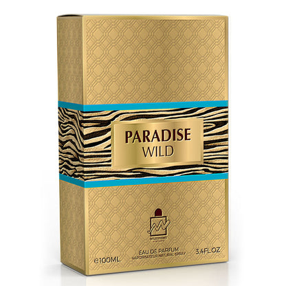 Paradise Wild EDP ✨ 100ML | Unisex Floral Spicy Fragrance with Sweet Vanilla & Tonka Bean